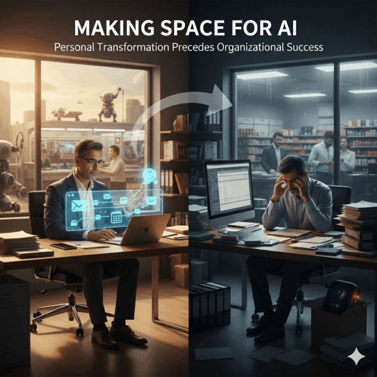 Making Space for AI: Why Personal Transformation Precedes Organizational Success